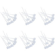 300Pcs Nylon Cable Tie Label Self-Locking Network Zipper Trim Wrap Ring  Label