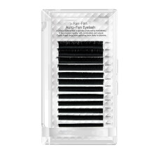 (Black, 12mm) Curl DIY Artificial Eyelashes Magnetic Fluffy Wispy Self Adhesive Lashes for Party Cosplay Masquerade