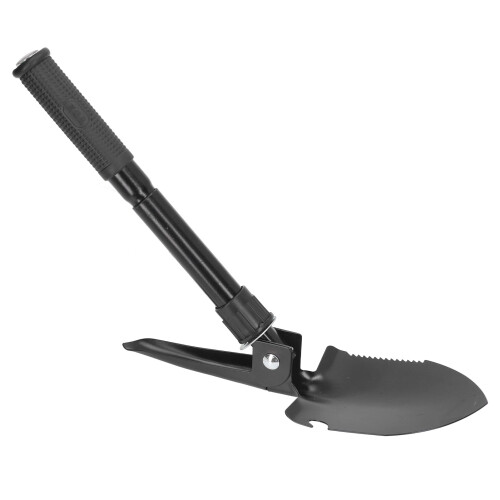 Portable Folding Camping Shovel with Compass, High Carbon Steel, Durable