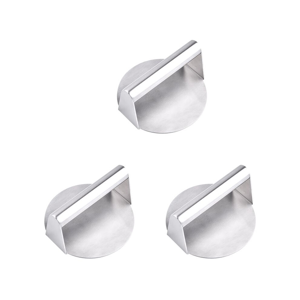 Semoic 3X Burger Press,Round Smash Burger Press,Griddle Accessories Kit For Grill, Hamburger Patty Maker And Squeeze Grease