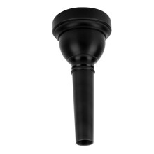 Small Shank Trombone Mouthpiece Black Detachable Design Sound for Student and Professional