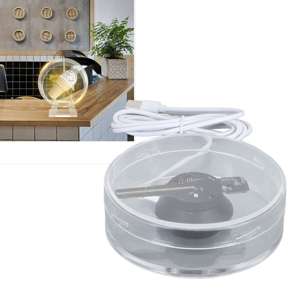 Wifi 3D Holographic Fan 11Cm Eye-Naked Projector For Indoor/Outdoor Advertising Light 4921388829259