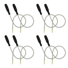 8 Stks Flexibele Magnetische Pick- Tool, 23,6 Inch Lange Flexibele Buigbare Magneet Snake Pickup, Buigbare Magnetische Pick- 2LB