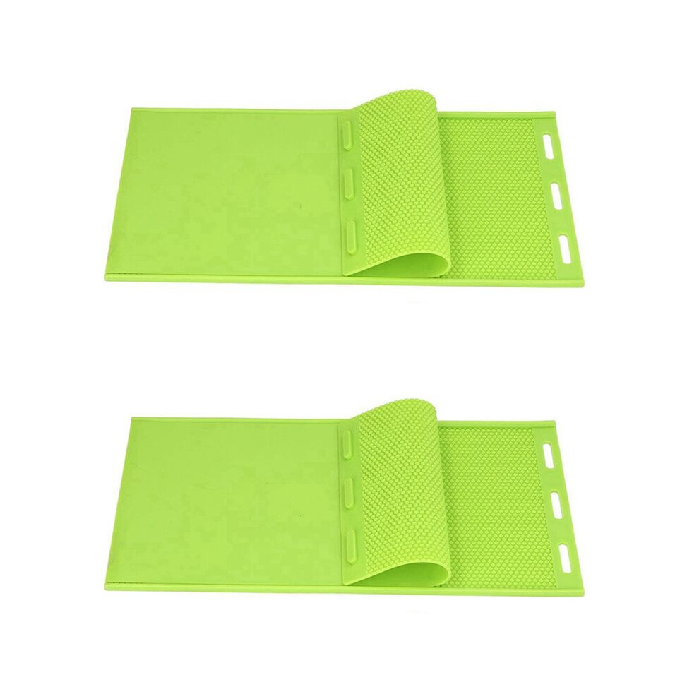 2X 5.4Mm Silicone Beeswax Sheet Mold, Beeswax Foundation Stamper Mold Beekeeping Equipment Nest Foundation 6031927155843