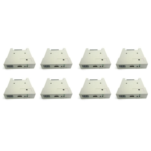 8X SFR1M44 U100 USB Floppy Drive Emulator ABS Machine for Industry Grey