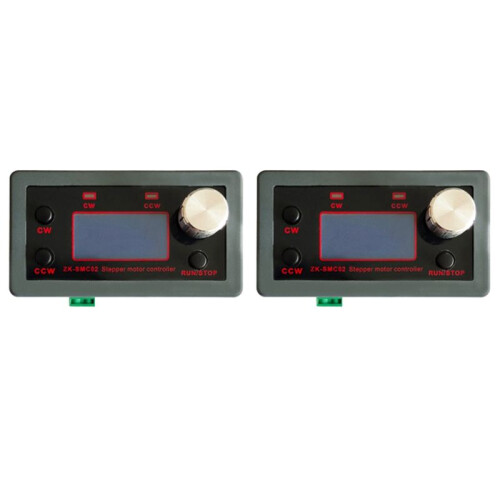 2X ZK-SMC02 Stepper Motor Driver Controller Integrated Board Forward/Reverse Pulse Speed Angle ControlModule für 42 57Motor 1