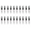 20X H1 6000K Super Bright White 6000LM DRL LED Headlight Bulb Kit High- 1