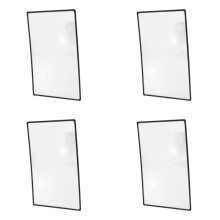 4X Reading Support Sheet Magnifier Magnifying Glass 3- Black