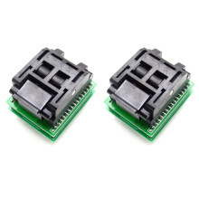 2X TQFP32 QFP32 NAAR DIP32 IC Programmeur Adapter Chip Test Socket Burning Socket Geïntegreerde Schakelingen