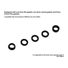 Perno Passante per Rullo da Bici, Perno per Rullo da Bici da Corsa, Perno per Mozzo Posteriore, Accessori per Bicicletta M12x1,75