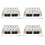 4X Dc12-24V 8 Channel Output Dmx Dmx512 Led Controller Signalförstärkare Splitter Distributör för Hemutrustning 1