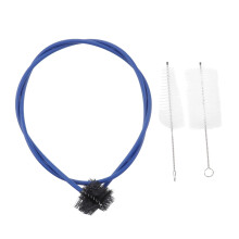 Trumpet Cleaning Brush Set, 3Piece Kit with Flexible Snake, Valve and Mouthpiece Brushes