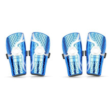 4x Kids Shin Pads,Soccer Breathable Shin Pads,Calf Protection Soccer Equipment for 6-12 Years Old Teens
