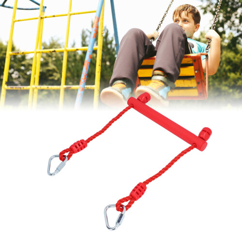 Equipamento de Playground Indoor e Outdoor com Barras de Escalada e Pêndulo para Crianças