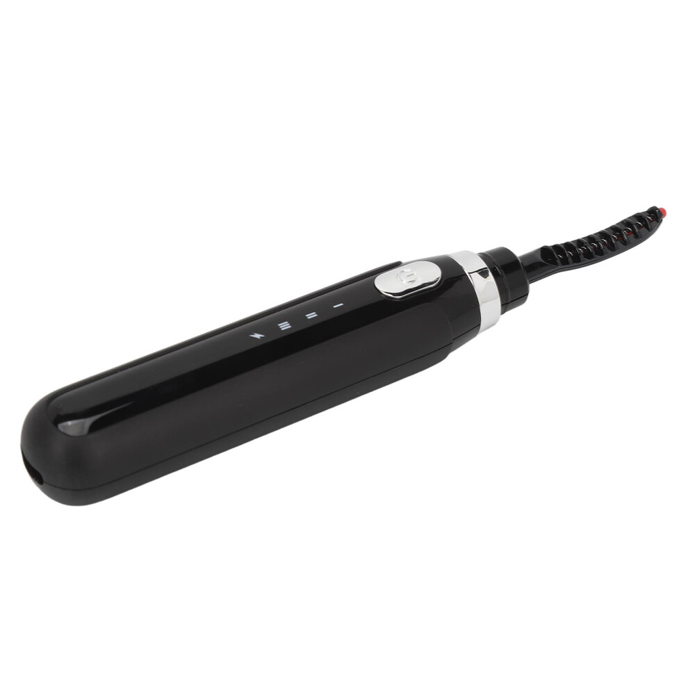 Heated Lash Curler, 3 Gears, Rechargeable, 260mAh, Black