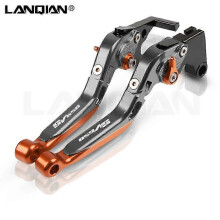 (As show, One size) Brake Clutch Lever for Compatible Motorcycle Models from 2001 to 2012, Specifically for SV650 and SV650S Variants