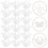 50Pcs Chocolate Wrappers Paper Cups Truffle Candy Cases 7