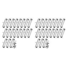 Pack of 40 Clipboard Clips 12cm Fittable Metal Cardboard Clip Hooks for Office,  Project Use