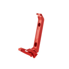 (red, Short) Universal Bike Water Bottle Holder Durable Plastic Universal Fit Cycle Bottle Holder for Touring and Electric Bicycles
