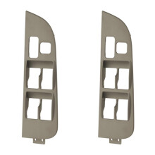 2X Car Driver Side Master Power Door Window Bezel Trim for 1998-2002 74232-02060-C0 Beige