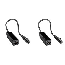 2X Audio Cable Isolator XLR Eliminates Noise Ground Loop Audio Isolator Eliminates Noise