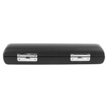 Flute Accessories Case, 16Slot Compact Leather Organizer for Piccolo and Flute with Secure Slots
