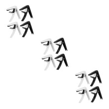 Acoustic Guitar Slide Capo Set, Guitar Capo, 3 Sets 4 pcs each, 12 Pack