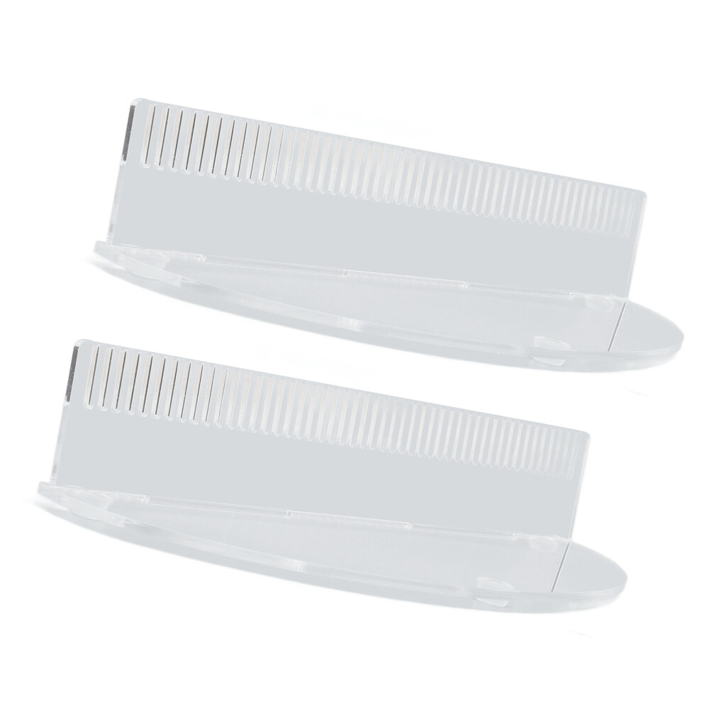 Acrylic Hair Extension Holder Stand Reusable Display Rack, Transparent