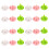 60Pcs Assorted Color ABS Socket Protectors Safe Plug Covers for Home 4