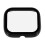 Black Pc Watch Cover with Tempered Glass Scratch-Proof Protector 4