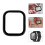 Black Pc Watch Cover with Tempered Glass Scratch-Proof Protector 5