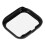 Black Pc Watch Cover with Tempered Glass Scratch-Proof Protector 6