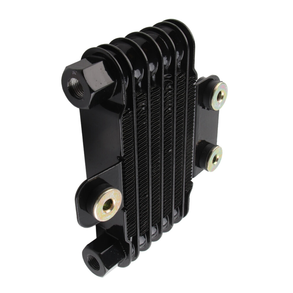 Aluminum Motorcycle Oil Cooler For Atv Off Road Vehicles M12 Threaded 12Mm 4171388830285