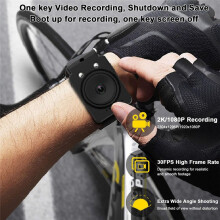2K  Camera Outdoor Sport Camcorder Light Video Recording DVR Strap Style Body Cam Electronic Anti Shake Pet Camera