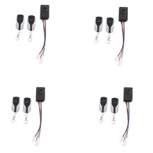 4X System de Alarma Ebike 36V 48V 60V 72V con Dos Interruptores para Bicicleta Eléctrica / Scooter Ebike