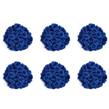 Artificial Flowers Silk Rose Flower Heads,300Pcs for Hat Clothes Album Decoration, Wedding Decoration (Dark )