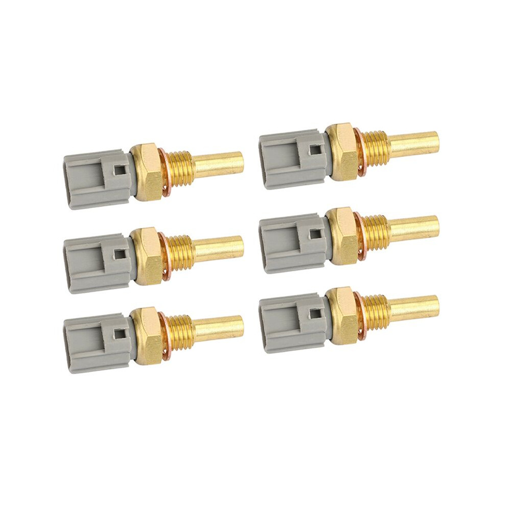6X Coolant Temperature Sensor For 4Runner Avalon Camry Celica Highlander Land Water Temperature Sensors Gray 6032598206322