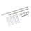 Aluminum RC Car Front Bumper 1/10 Scale Silver 1