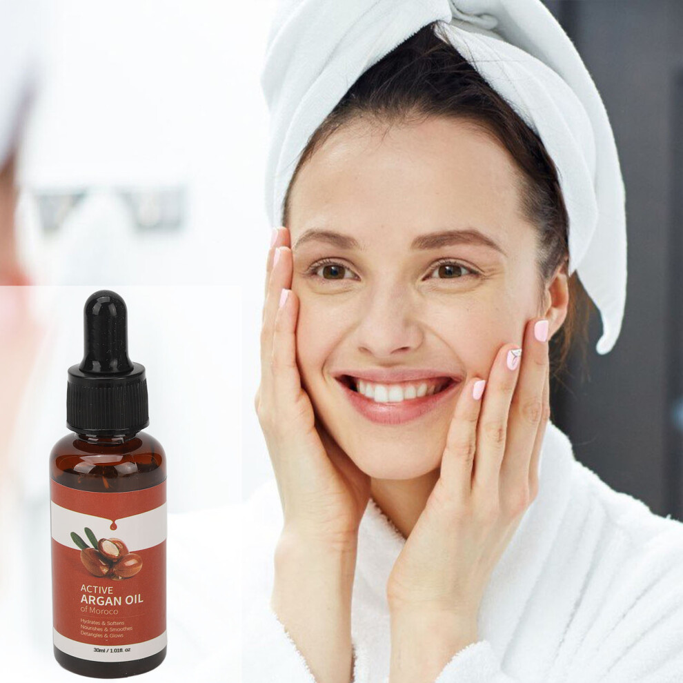 Argan Oil Shine & Frizz Control Serum 30ml for Dry Damaged Hair