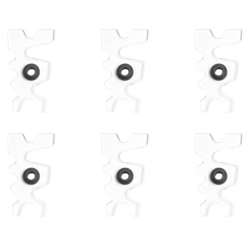 6X Bridge  Snooker Billiards Cue Rack Heads Accessory per Billiard Pool Cue Accessory