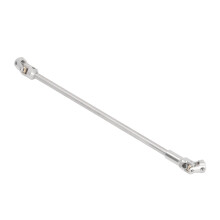 Albero motore in acciaio inossidabile RC da 68 a 229 mm per crawler 1/10, colore argento