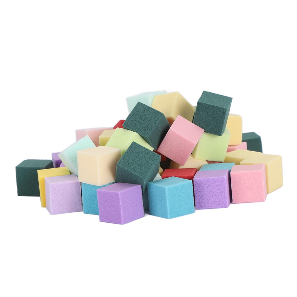 Multifunctional Colorful Soft Nail Art Sponge for Gradient & Blush Application