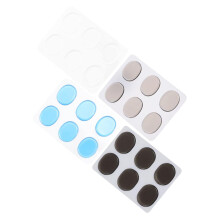 Drum Gel Pads for Snare Drum, SelfAdhesive Dampeners, Volume Control for Practice, 4 Sheets