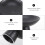 Black Retro Ceramic Dessert Plate Cake Serving Stand Tray 8