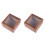 2 Pieces Containers With Lids Trinket Box Craft Boxes Storage Case 2