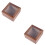 2 Pieces Containers With Lids Trinket Box Craft Boxes Storage Case 6