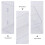 1Pc Hanging Bathroom Storage Rack Transparent No-Punch Wall Organizer 4