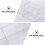1Pc Hanging Bathroom Storage Rack Transparent No-Punch Wall Organizer 7