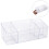 1Pc Hanging Bathroom Storage Rack Transparent No-Punch Wall Organizer 8