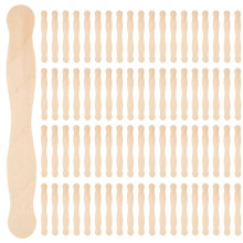 Maniglie A Ventaglio da 8 Pollici o Spatola di Legno o Confezione di Miscelazione Della Vernice 300 Bastoncini per Ghiaccioli Artigianali per Kit di